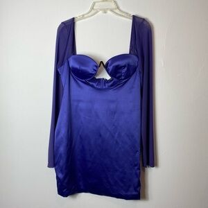 Fashion Nova Royal Blue Mini Dress